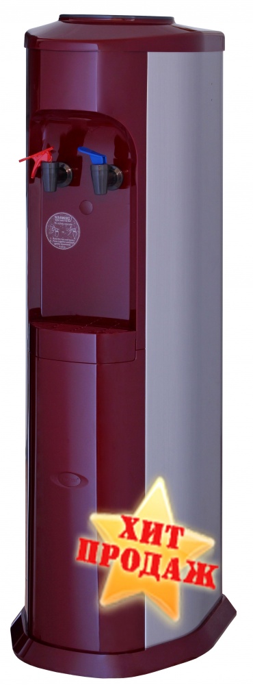 Кулер для чистой питевой воды CLOVER Южная Корея B 14 A Red Wine